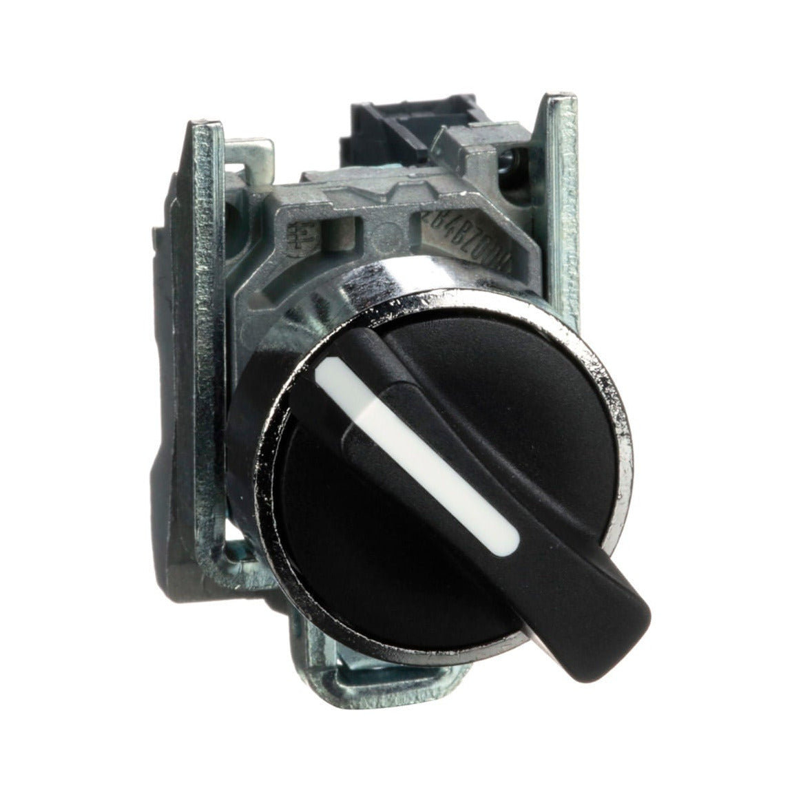 Selector Schneider Electric Harmony XB4BD21, 2 Posiciones, Negro, 22 mm, 1 NA