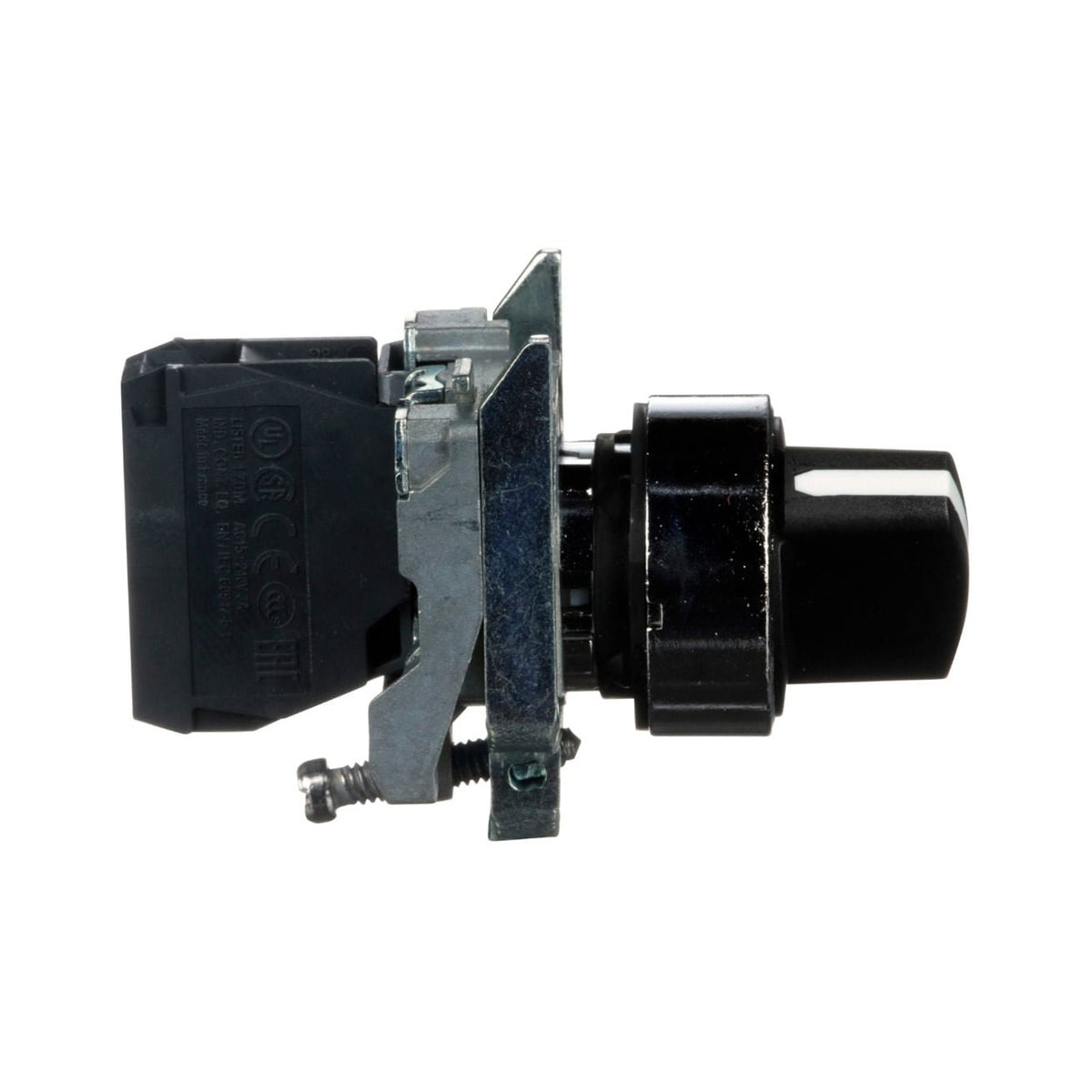 Selector Schneider Electric Harmony XB4BD21, 2 Posiciones, Negro, 22 mm, 1 NA - imagen 2