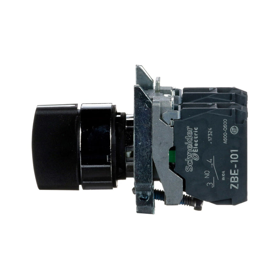 Selector Schneider Electric Harmony XB4BD33, 3 Posiciones, Negro, 22 mm, 2 NA - imagen 3