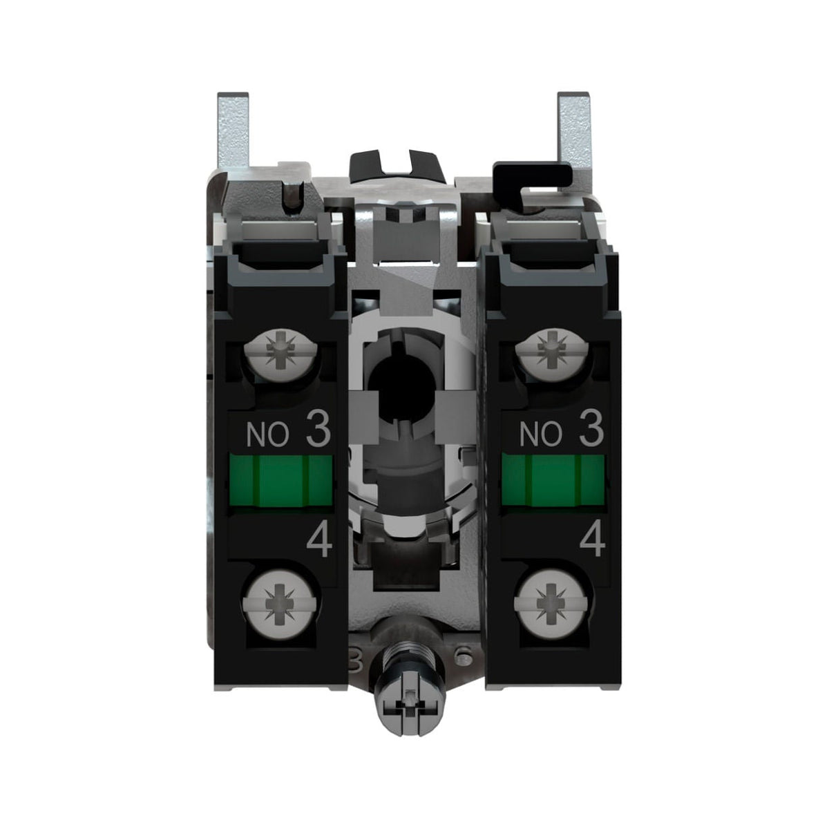 Selector Schneider Electric Harmony XB4BD33, 3 Posiciones, Negro, 22 mm, 2 NA - imagen 4