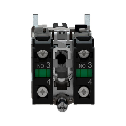 Selector Schneider Electric Harmony XB4BD33, 3 Posiciones, Negro, 22 mm, 2 NA - imagen 4