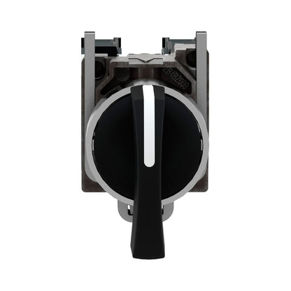 Selector Schneider Electric Harmony XB4BJ33, 3 Posiciones, Mango Largo, Negro, 22 mm, 2 NA - imagen 4