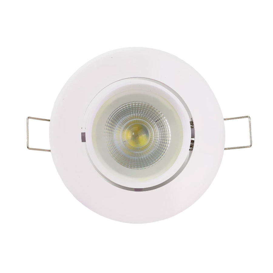 Luminario Led Spot Gu10 5W 6500K Redondo Empotrar