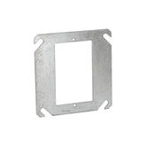 Tapa para Caja Cuadrada Hubbell 4x4 pulg, para 1 Dispositivo, Acero Galvanizado