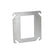 Tapa para Caja Cuadrada Hubbell 4x4 pulg, para 1 Dispositivo, Acero Galvanizado