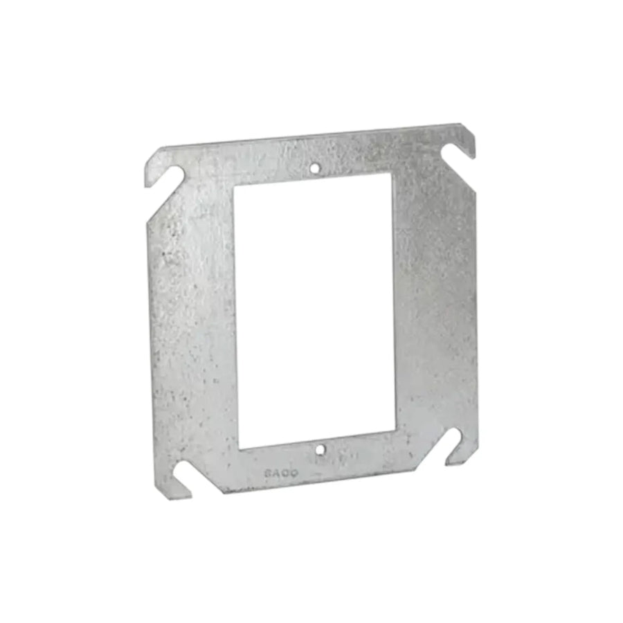Tapa para Caja Cuadrada Hubbell 4x4 pulg, para 1 Dispositivo, Acero Galvanizado