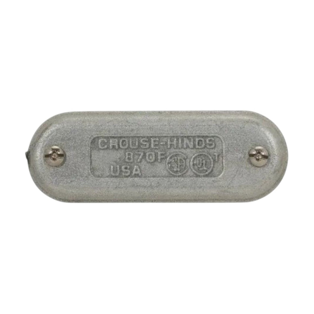 Tapa Ciega Redonda Crouse Hinds 2 1/2 y 3 pulg para Condulet Serie 7