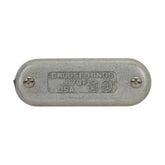 Tapa Ciega Redonda Crouse Hinds 2 1/2 y 3 pulg para Condulet Serie 7