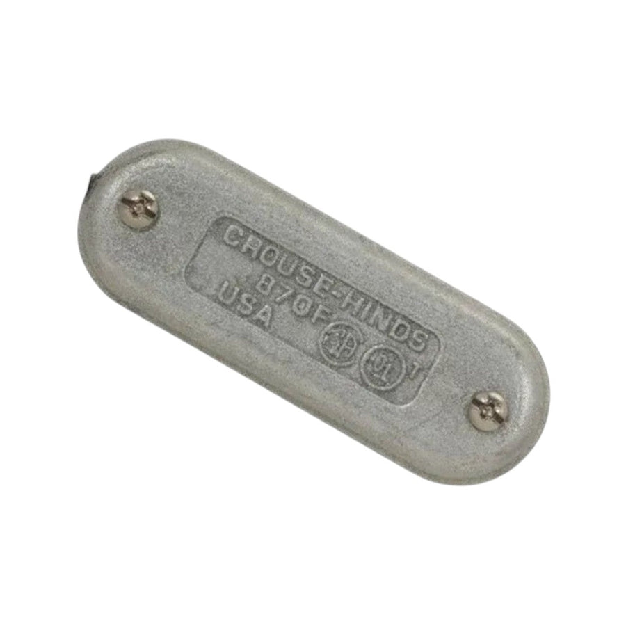 Tapa Ciega Redonda Crouse Hinds 2 1/2 y 3 pulg para Condulet Serie 7, vista 2