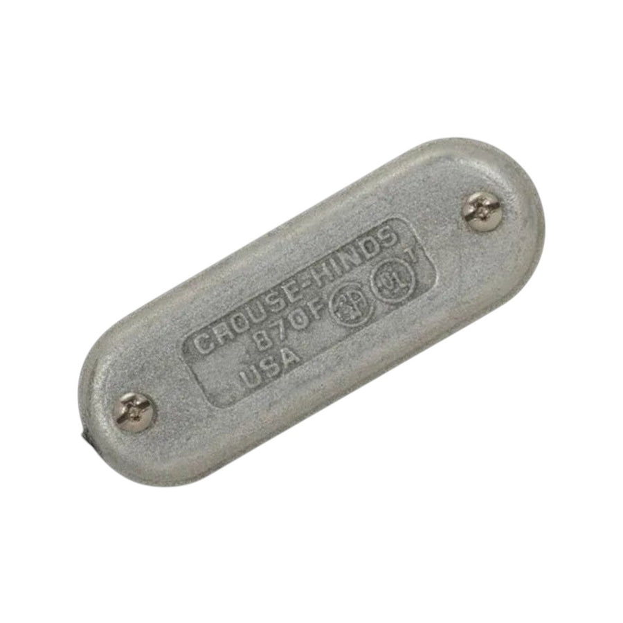Tapa Ciega Redonda Crouse Hinds 2 1/2 y 3 pulg para Condulet Serie 7, vista 3