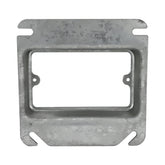 Tapa Cuadrada de 4 Pulgadas  1 Dispositivo de 1 Pulgada   de Realce