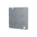Tapa Ciega Cuadrada Hubbell 4-11/16 pulg, Acero Galvanizado, con Knockout de 1/2 pulg