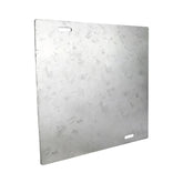 Tapa Plana Maquilados Rojas de Acero Galvanizado para Caja Cuadrada de 2 Pulgadas - imagen 2