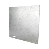 Tapa Plana Maquilados Rojas de Acero Galvanizado para Caja Cuadrada de 2 Pulgadas - imagen 3