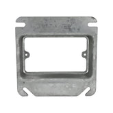Tapa Cuadrada de 4 Pulgadas 1 Dispositivo de 1 Pulgada de Realce