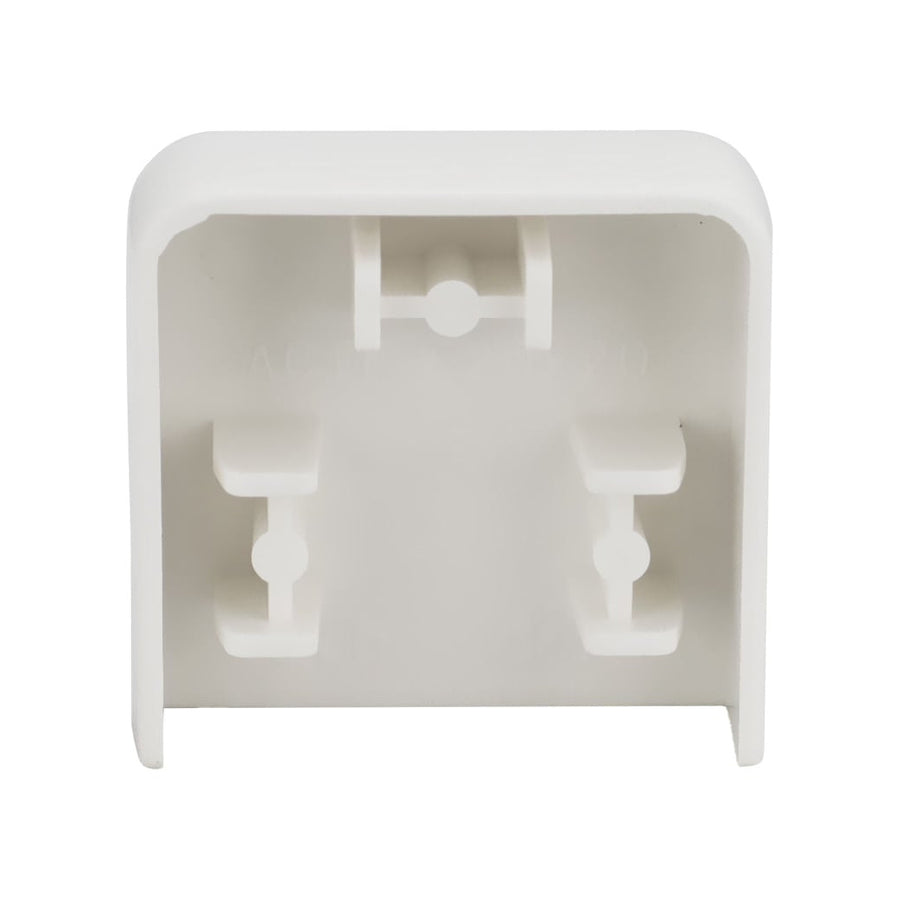 Tapa Final para Canaleta Schneider Electric 20x20 mm Blanco
