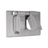 Tapa para contacto dúplex de intemperie Crouse Hinds en aluminio fundido con cierre automático para cajas FS y FD