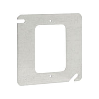 Tapa Plana de Acero Crouse Hinds 4x4 para 1 Dispositivo