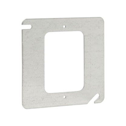 Tapa Plana de Acero Crouse Hinds 4x4 para 1 Dispositivo