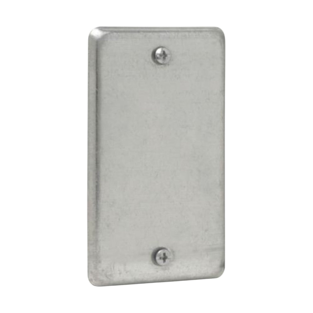 Tapa Plana Ciega de Acero Crouse Hinds 4x2 1/8 pulg para Handy Box