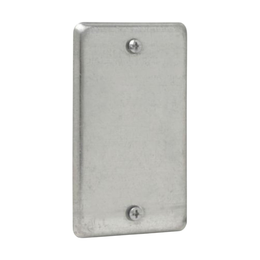 Tapa Plana Ciega de Acero Crouse Hinds 4x2 1/8 pulg para Handy Box