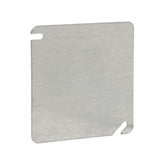 Tapa Plana Ciega de Acero Crouse-Hinds (Eaton) 4x4 pulg