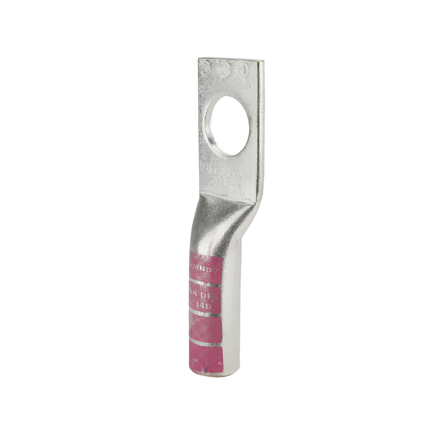 Zapata Ponchable Burndy HYLUG™ Cañón Largo 1/0 AWG, Barreno 1/2' - imagen 2
