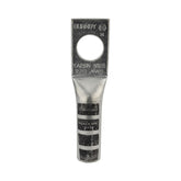 Zapata Ponchable Burndy HYLUG™ Cañón Largo 2/0 AWG, Barreno 1/2 Pulgada