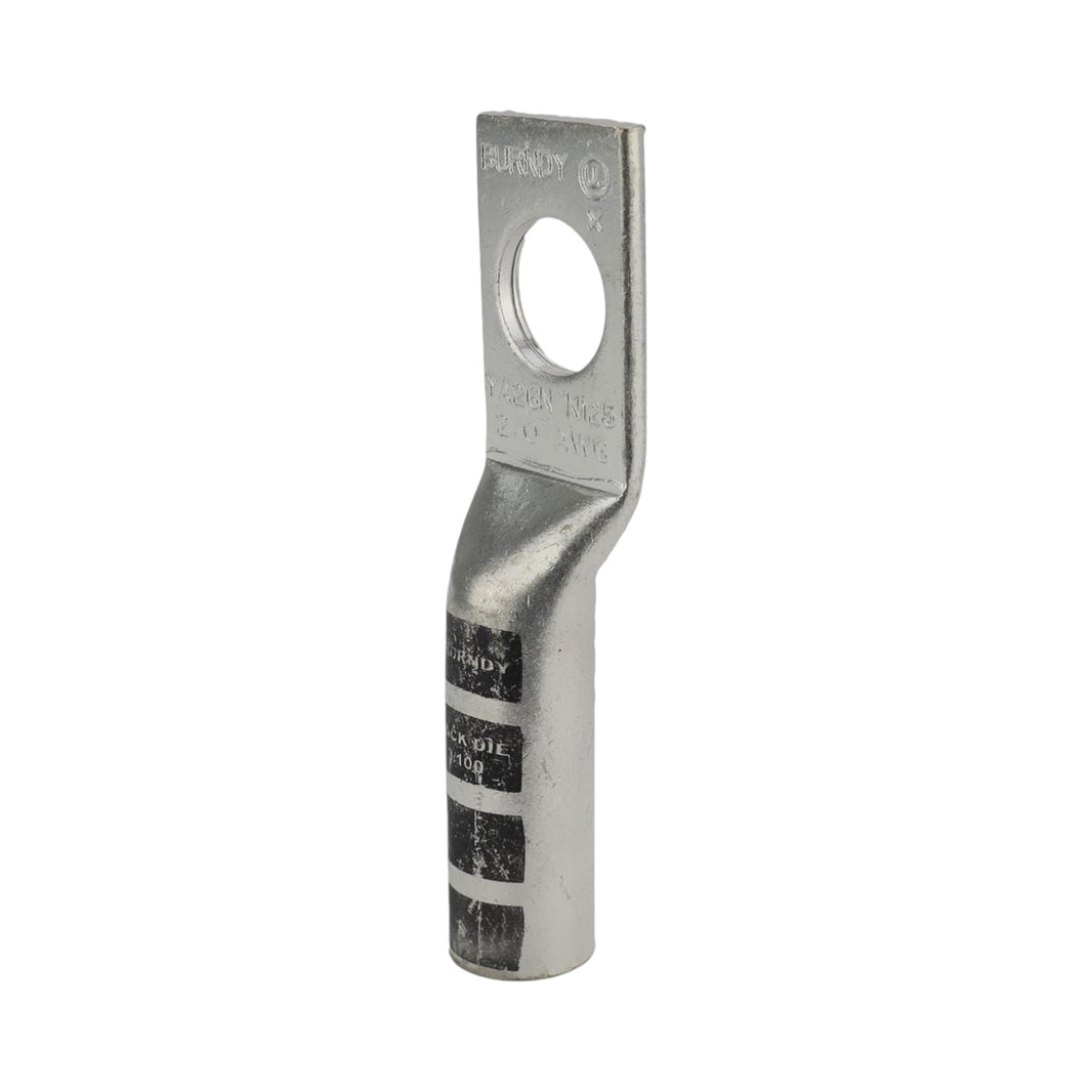 Zapata Ponchable Burndy HYLUG™ Cañón Largo 2/0 AWG, Barreno 1/2 Pulgada - imagen 2