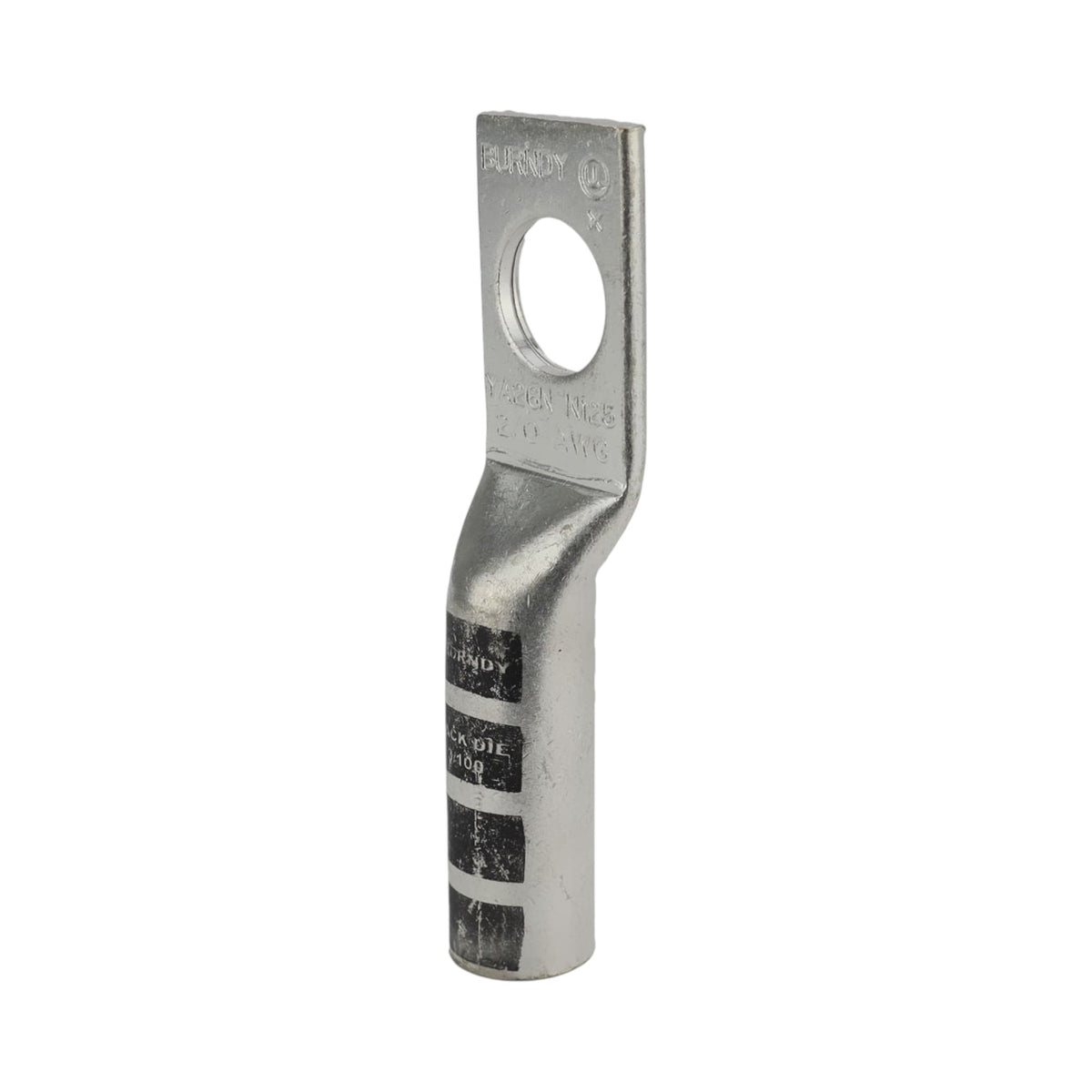 Zapata Ponchable Burndy HYLUG™ Cañón Largo 2/0 AWG, Barreno 1/2 Pulgada - imagen 2