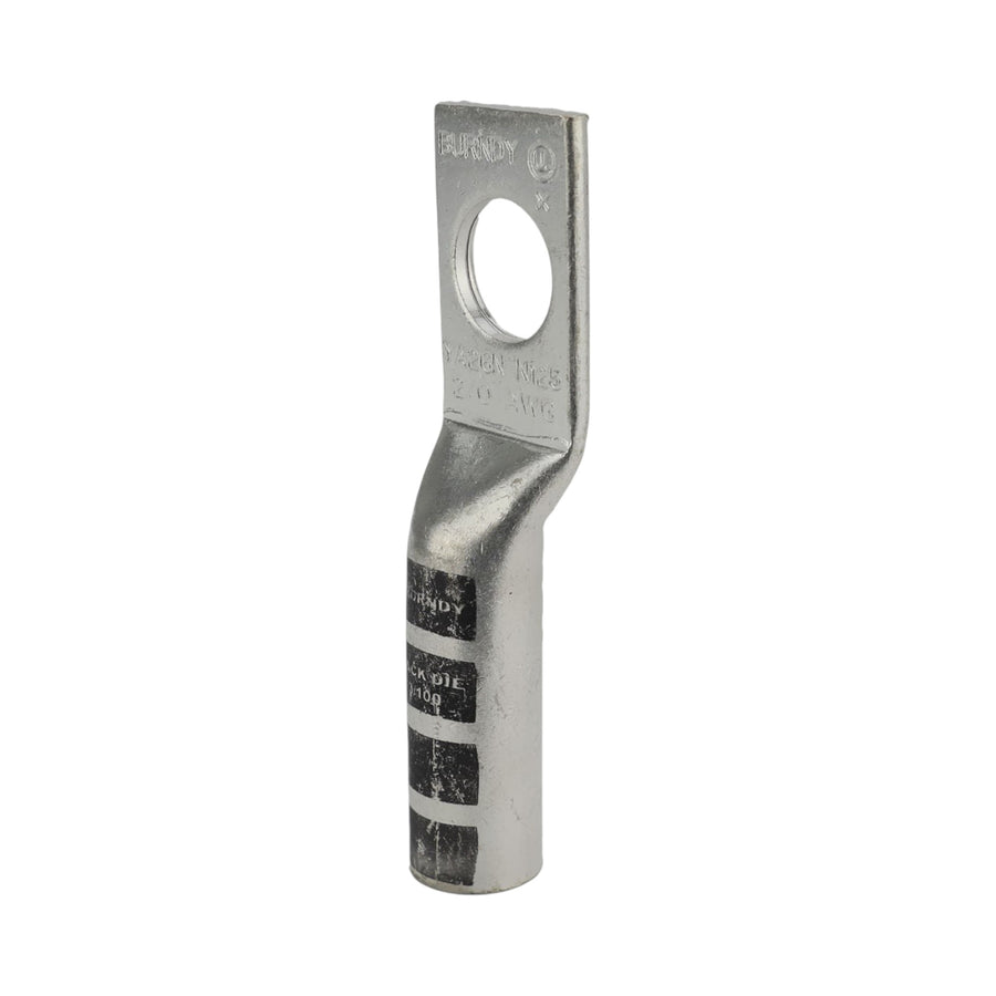 Zapata Ponchable Burndy HYLUG™ Cañón Largo 2/0 AWG, Barreno 1/2 Pulgada - imagen 2