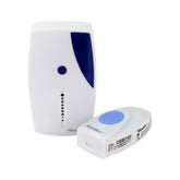 Timbre Inalámbrico Sanelec con Clavija, 32 Melodías, Blanco