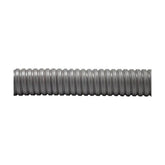 Tubo conduit flexible metálico Liquidtight Argos de 1/2 pulgada en color gris con cubierta de PVC hermética