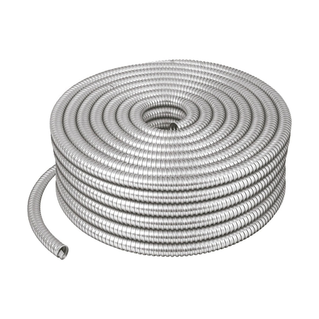 Tubo Conduit Metálico Flexible Argos tipo SLDX, 3/4 de Pulgada, Rollo de 50 m