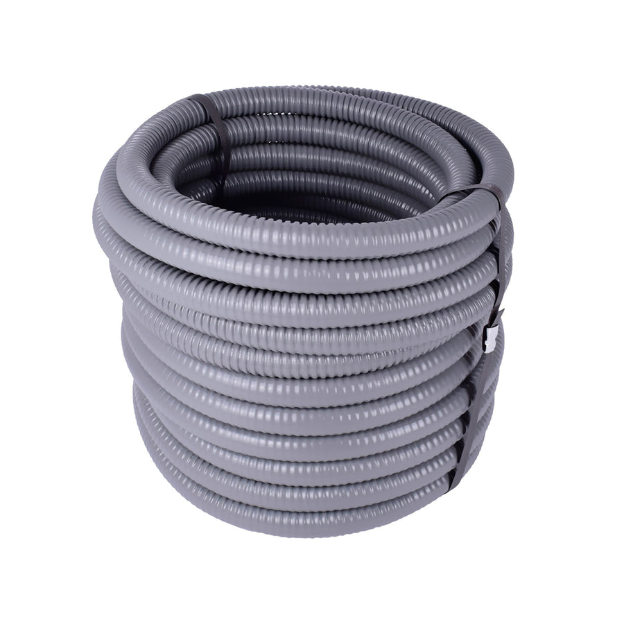 Tubo Flexible Hermético Licuatite de 1 1/2 pulg, Rollo de 30m, Tubos Mexicanos Flexibles