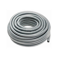 Tubo Conduit Metálico Flexible Tubos Mexicanos Flexibles, 1/2 pulgada, Rollo de 60 m