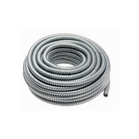 Tubo Conduit Metálico Flexible Tubos Mexicanos Flexibles, 3/4 Pulgada, Rollo de 45 m