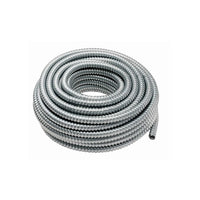 Tubo Conduit Metálico Flexible Tubos Mexicanos Flexibles, 1/2 pulgada, Rollo de 60 m