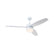 Ventilador de Techo Estevez Eliseo 52 pulg 3 Aspas Luz LED y Control Remoto