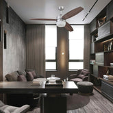 Ventilador de Techo Smart con Luz LED de 52 Pulgadas Acabado Peltre Coolfan - imagen 5