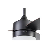 Ventilador de Techo Estevez Coolfan Eliseo Smart 52 Pulgadas 3 Aspas Negro Mate con Control Remoto - imagen 2
