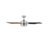 Ventilador de Techo Estevez 50 Pulgadas Feria con Luz 3 Aspas Níquel 127V - imagen 2