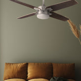 Ventilador de Techo Estevez 50 Pulgadas Feria con Luz 3 Aspas Níquel 127V - imagen 5