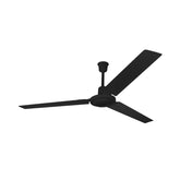 Ventilador de Techo Greco 56 Pulgadas Aspas de Acero Color Negro - 33205