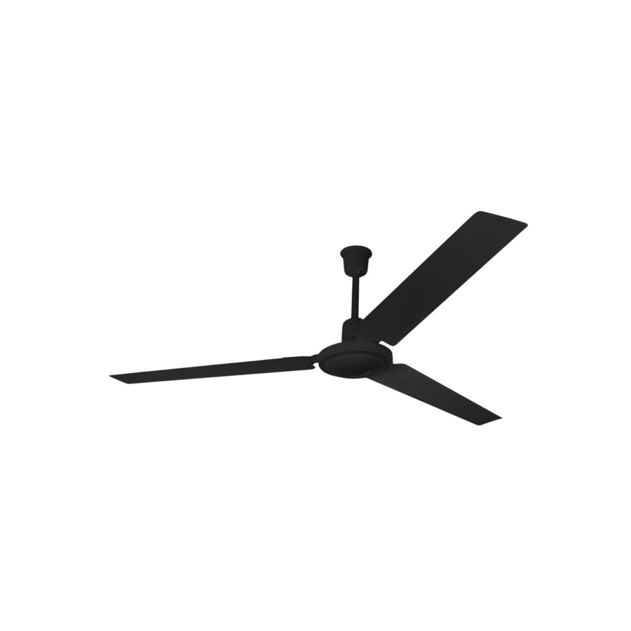 Ventilador de Techo Greco 56 Pulgadas Aspas de Acero Color Negro - 33205