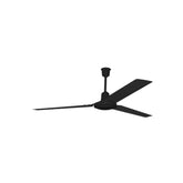 Ventilador de Techo Greco 56 Pulgadas Aspas de Acero Color Negro - 33205 - imagen 2