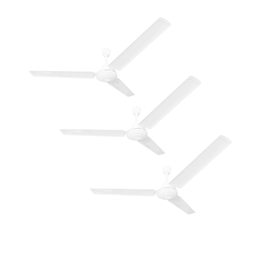 Ventilador de Techo Argos 56 Pulgadas Industrial 70W 3 Aspas Blanco (3 Pack)