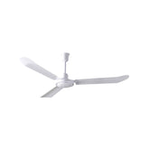 Ventilador de Techo Estevez Tormenta 56 pulg, Aspas de Acero Color Blanco