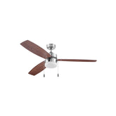 Ventilador de Techo Estevez Eliseo LED 52 pulg, Aspas Reversibles Roble Claro - 48202