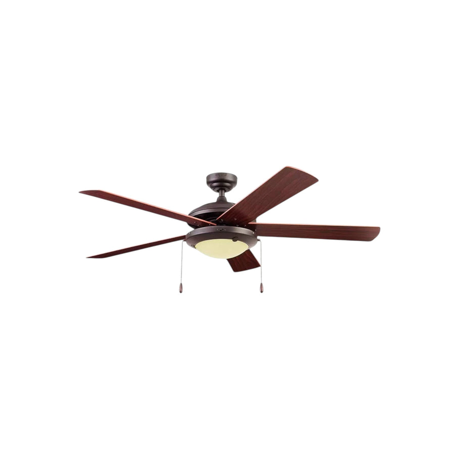 Ventilador de Techo Estevez Vendaval 52 pulg, Aspas Maple Chocolate - 47804